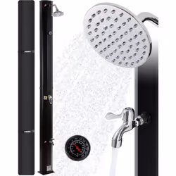 Description générale La douche solaire AREBOS est un équipement pratique et écologique, conçu pour vous offrir des douches ra ...