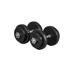 Gorilla Sports 101191-00006-0025 haltère Haltère ajustable 20 kg