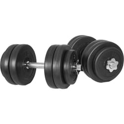 Gorilla Sports 100079-00006-0032 haltère Haltère ajustable 30 kg
