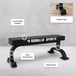 Gorilla Sports 100109-00045-0001 banc de musculation - Vue supplémentaire 5