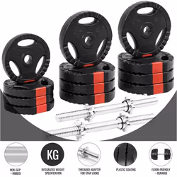 Gorilla Sports 100255-00007-0032 haltère Haltère ajustable 31,1 kg - Vue supplémentaire 5