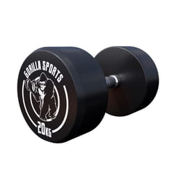 Gorilla Sports 100532-00049-0025 haltère Haltère au poids fixe 20 kg