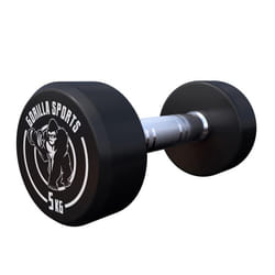 Gorilla Sports 100532-00049-0010 haltère Haltère au poids fixe 5 kg