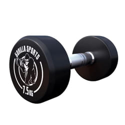 Gorilla Sports 100532-00049-0013 haltère Haltère au poids fixe 7,5 kg