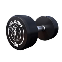 Gorilla Sports 100532-00049-0016 haltère Haltère au poids fixe 10 kg