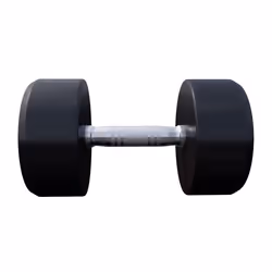 Gorilla Sports 100532-00049-0023 haltère Haltère au poids fixe 17,5 kg