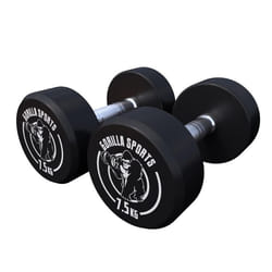 Gorilla Sports 100277-00008-0106 haltère Haltère au poids fixe 15 kg 2 pièce(s)