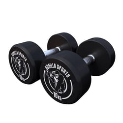 Gorilla Sports 100278-00008-0109 haltère Haltère au poids fixe 20 kg 2 pièce(s)