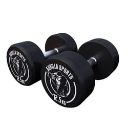 Gorilla Sports 100279-00008-0110 haltère Haltère au poids fixe 25 kg 2 pièce(s)