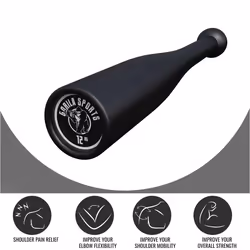 Gorilla Sports 100531-00019-0017 haltère Haltère au poids fixe 12 kg