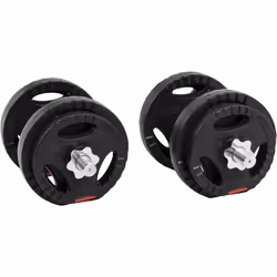 Gorilla Sports 100681-00007-0025, Haltère ajustable, Vinyl, 21 kg
