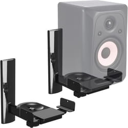 Support Mural pour Enceinte - RICOO - LH023-B - Inclinable - Rotation 360° - Charge max 25kg