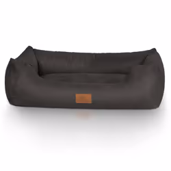 Knuffelwuff Dreamline, Lit traversin pour animaux de compagnie, Intérieure, Chien, Noir, Rectangulaire, Monochromatique