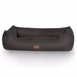 Knuffelwuff Dreamline, Lit traversin pour animaux de compagnie, Intérieure, Chien, Noir, Rectangulaire, Monochromatique