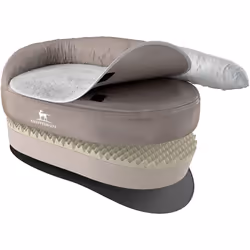 Knuffelwuff Jessy Lit  Panier Coussin Corbeille orthopédique pour chien  100 x 65 x 28cm beige