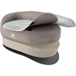 Knuffelwuff Jessy Lit  Panier Coussin Corbeille orthopédique pour chien  100 x 65 x 28cm beige