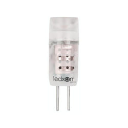Ampoule led Ledxon culot à broches 1,5 w G4 ww blanc chaud 1,5 w 12 v 9000398