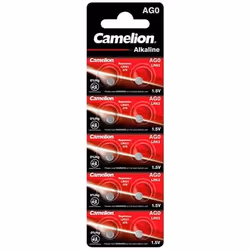 Camelion 12051000, Batterie à usage unique, AG0, Alcaline, 1,5 V, 10 pièce(s), 9 mAh