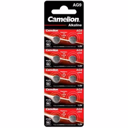 Camelion 12051009, Batterie à usage unique, Alcaline, 1,5 V, 10 pièce(s), 50 mAh, 3,6 mm