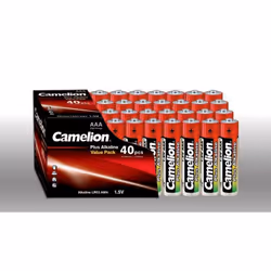 Camelion 11104003, Batterie à usage unique, AAA, Alcaline, 1,5 V, 40 pièce(s), 1250 mAh