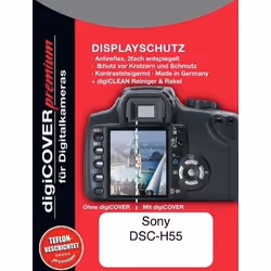 DigiCover N2442, Transparent, Sony, Sony DSC-H55, Protecteur d'écran