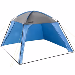 Pavillon tente de jardin - Skandika Pavillon Inari 300 - Tonnelle Abri de Jardin - 300x300x210 cm - Bleu