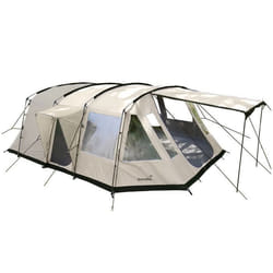 Tente familiale tunnel Skandika Nordland 4 Sleeper - 4 personnes - 580 x 320 cm - 1 x cabine noire divisible