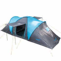 Tente dôme familiale 6 personnes camping- Skandika Hammerfest 6 Protect - 2 cabines - Sol cousu - nouvelle version améliorée