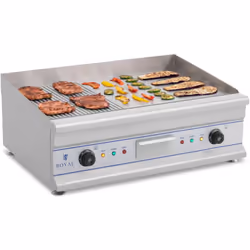 Description générale La plancha électrique nervurée RCG 75G de Royal Catering est un appareil de cuisson professionnel conçu ...