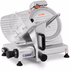 ⭐⭐⭐⭐⭐ Trancheuse à jambon - 250 mm - max. 12 mm de marques Royal Catering ✅ Modèle: RCAM-250PRO ✅ Article: 10010171 ⬇️ Caract ...