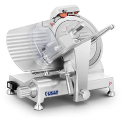 Royal Catering - Trancheuse Electrique Pro à Jambon Fromage Saucisse 25 Cm 0-12Mm 180W