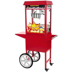 Royal Catering - Machine de pop-corn avec voiture - rouge