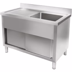 Description générale L'armoire sous évier RCHS-1200WS de Royal Catering est conçue pour une utilisation professionnelle dans  ...