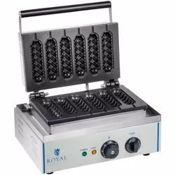 Nom du fabricant : RCWM-1500-S Gaufrier professionnel à haute puissance et un revêtement spécial sur des plaques chauffantes ...