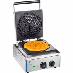 ⭐⭐⭐⭐⭐ Gaufrier en forme de coeur - 1 x 1.500 watts de marques Royal Catering ✅ Modèle: RCWM-1500-H ✅ Article: 10010319 ⬇️ Car ...