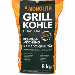Obtenez une cuisson optimale avec le charbon Monolith 8Kg. Composé de charbon de bois de haute qualité, il offre une combusti ...