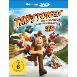 Alive AG Tad Stones - Der verlorene Jäger des Schatzes! (3D Blu-ray) Allemand, Anglais
