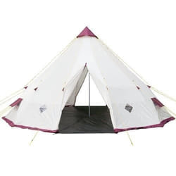 Tente tipi indien 12 personnes - skandika Tipii 300 - Beige - 550 cm de diamètre - 300 cm de hauteur