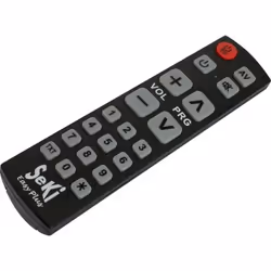 Hapena 7401010202, Universel, IR Wireless, Appuyez sur les boutons, Noir