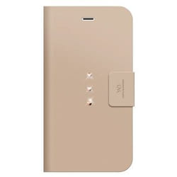 Hama Crystal coque de protection pour téléphones portables Étui avec portefeuille Or