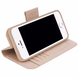 Hama Crystal coque de protection pour téléphones portables Étui avec portefeuille Or