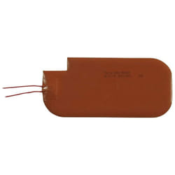 Silicone Feuille chauffante autocollant 230 v/dc, 230 v/ac 250 w Indice de protection IPX7 (l x l) 185 mm x 85 mm S015531 - Thermo Tech