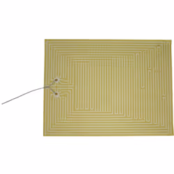 description Feuille de chauffage en polyester avec surface arrière adhésive, résistant à l'épissage et à la perforation, adap ...