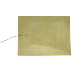 Thermo Tech - polyester Feuille chauffante 12 v 70 w (l x l) 800 mm x 600 mm