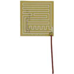 Polyester Feuille chauffante 12 v 15 w (l x l) 85 mm x 80 mm - Thermo Tech