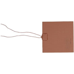 Thermo Tech - silicone Feuille chauffante renforcé de fibres de verre 24 v/ac, 24 v/dc 30 w Indice de protection IPX7 (l