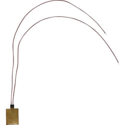 Polyimide Feuille chauffante autocollant 24 v 14.4 w Indice de protection IPX4 (l x l) 31 mm x 19.1 mm D310532 - Thermo Tech