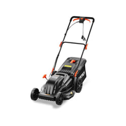 Tondeuse Électrique FX-RME43, 43cm, 45L, Hauteur 25-75mm, 1200W, 12kg, Poussé e, Bac Inclus, Idé ale Jardin 220V - Fuxtec
