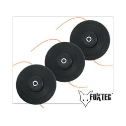 Fuxtec - Set de 3 tête de coupe double fil pro débroussailleuse