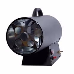 FUXTEC FX-GH33, Chauffage de ventilateur électrique, Intérieure, Sol, Noir, 33000 W, Gaz
